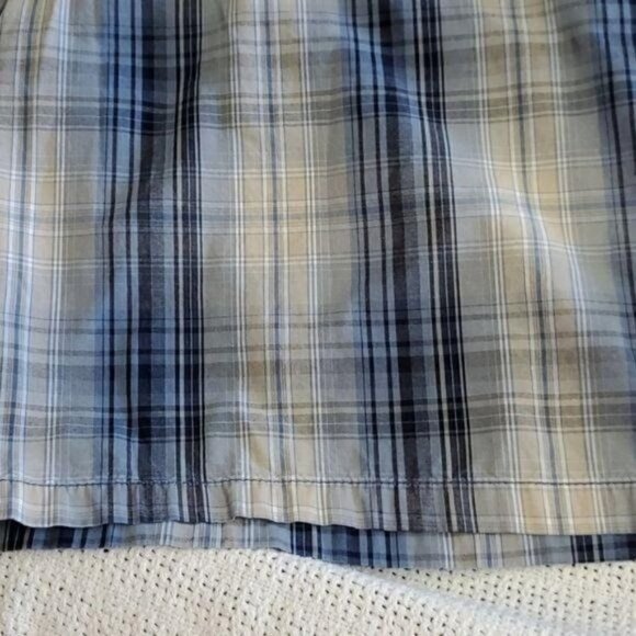 Weatherproof Sz. 38 Blue Striped with Pockets Shorts - Picture 3 of 10